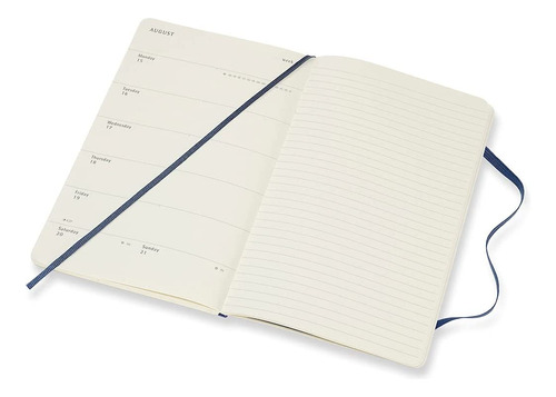 Moleskine Classic 18 Month 2021-2022 Weekly Planner, Soft Co