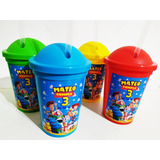 Vasos Plásticos Milkshake Personalizados - Toy Story X20