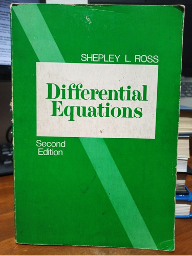 Differential Equations - Ross Ecuaciones Diferenciales 2a Ed