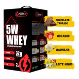 Whey Nutrition Protein 5w Mbd Red 2kg Concentrada E Isolada Sabor Leite Ninho