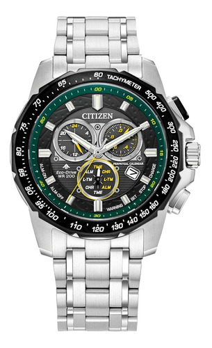 Reloj Hombre Citizen  Bl5578-51e Crono Eco Agente Oficial M