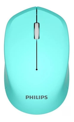 Mouse Philips Inalambrico M344 Notebook Pc Portable Celeste