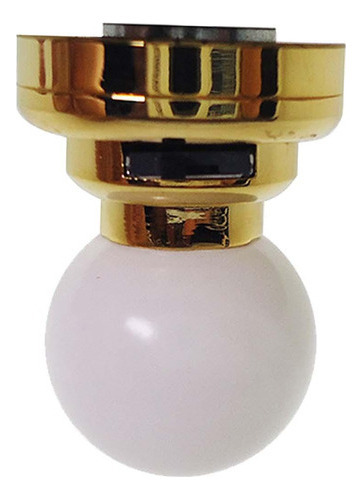 Lámpara Tipo Casita De Muñecas, Tamaño 1:12 En Miniatura, Fo