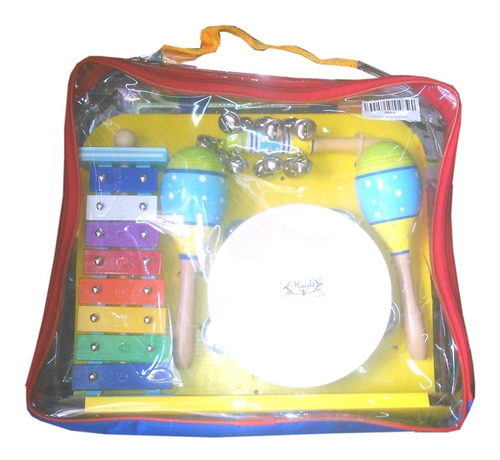 Set Percusion + Bolso  Niños Knight / Open-toys 41 Ea