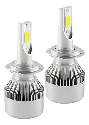 Faros Led Automotrices C6 H4 9004 9007 H13 De Alta Y Baja Lu