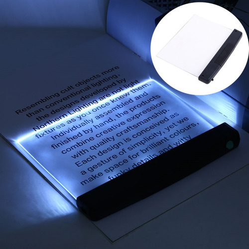 5d Placa Plana Creativa Llevó Luz De Lectura Luz Nocturna Po