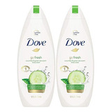 Gel De Baño Dove Go Fresh Pepino Y Té Verde, 12 Onzas [u]