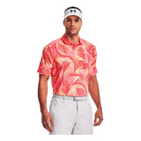 Playera Polo Under Armour Iso-chill Graphic Palm Playoff 3.0