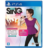 Let´s Sing 2016 Ps4 Fisico Usado (requiere Microfono)