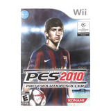 Pro Evolution Soccer Pes 2010  Nintendo Wii