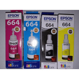 Tintas Para Imprimir Impresora Epson Originales Selladas 