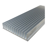 2 Pç Dissipador Calor Aluminio 10,4cm Largura C/ 15cm Compr.