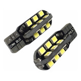 2x Foco Pellizcó Velita T10 W3w 24 Smd Led 12v 168 194 W5w