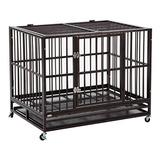 Jaula, Corral Perro Walnest Xxl 42  Heavy Duty Dog Crate, Pe