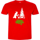 Camisetas Navideñas Papa Noel Arbol Regalos Merry Christmas
