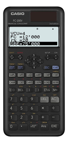 Fc-200v - Calculadora Casio Financiera