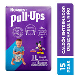 Calzones Entrenadores Niño Huggies Pull Ups Grande 15 Piezas