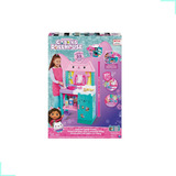 Cozinha Cakey Cat Gabby Dollhouse Infantil Playset Brinquedo