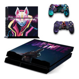 Skin Personalizado Para Ps4 Fat (0975)