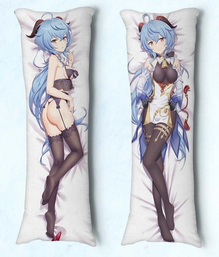 Capa Dakimakura 1,60x50cm Genshin Impact Ganyu 08