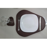 08 Und Souplat- Jogo Americano Design Elegante Dupla Face