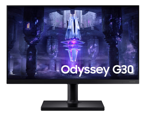 Monitor Gamer Samsung Odyssey G30 24 Fhd, Tela Plana, Painel