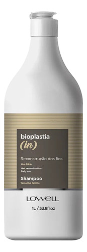 Lowell Bioplastia In Shampoo Reconstrutor 1l