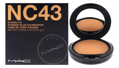 Base De Maquillaje En Polvo Mac Studio Fix Plus Nw43 Para To