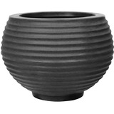  Vaso De Planta Ondulado 3d Polietileno Alt23cm Topo32cm