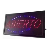 Letrero Led Abierto 10 Piezas