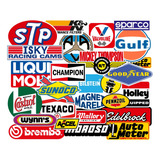 Pack Calcos Stickers Vinilos - Auto Casco Termo - Laminadas!