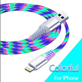 Cable De Carga Rápida Para Móvil, Cable Usb Tipo C Luminoso