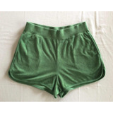 Uniqlo. Short Toalla Verde. Mujer. Talle S #fr8