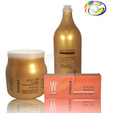 Morocan Argan W Hair Therapy( Mascara, Ampollas, Shampoo)
