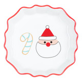 Plato De Carne Navideño Flatware