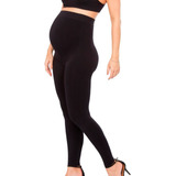 Legging Calça Gestante Plié Cintura Alta Sem Costura 50044