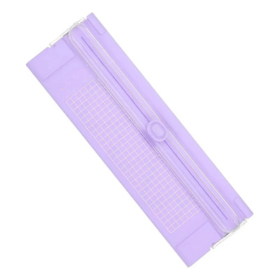 Cortador De Papel A4 Mini Morado Portátil Preciso | MercadoLibre