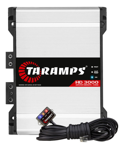 Modulo Amplificador Taramps Hd 3000 1 Canal 3000w Rms 4 Ohms