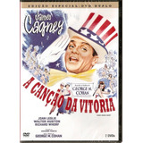 Dvd A Cancao Da Vitoria James Cagney Duplo Lacrado