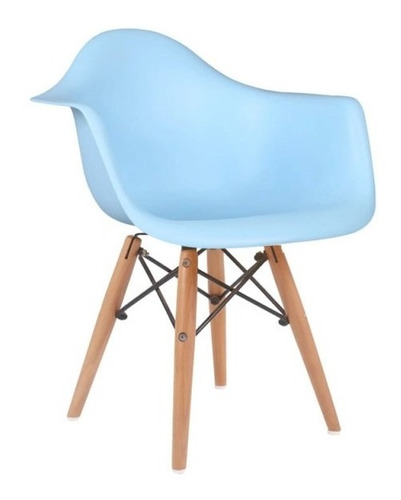 Cadeira Eames Junior Infantil  Com Braços  Kids Várias Cores