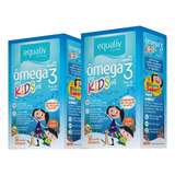 Kit 2 Ômega 3 Pro Kids Concentrado Infantil Epa Dha Equaliv
