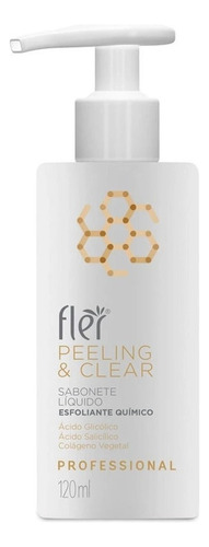 Sabonete Flér Peeling & Clear Esfoliante Químico 120ml