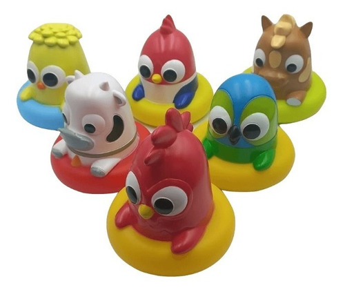 Animales Flotadores Para Bañera Ducha La Granja De Zenon 9cm