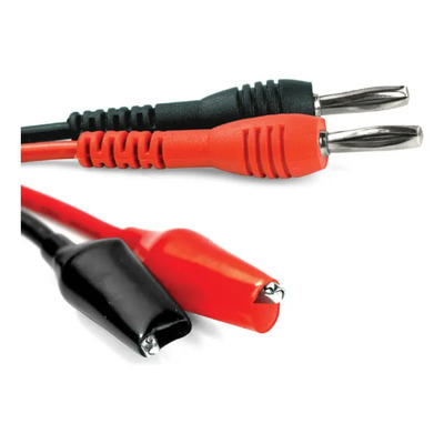 Cabo De Conexão Multímetro Hikari Hk23 Garras Jacaré 4mm 1000v 20ma