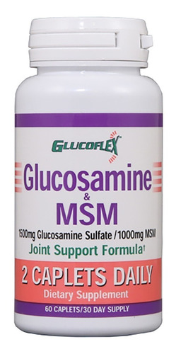 Glucoflex 1500mg Glucosamina Msm 1000mg 60 Comprimidos