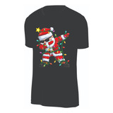 Camisetas Navideñas Navidad Papa Noel Santa Claus Rockero