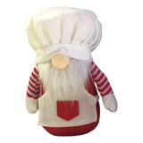 Muñeco Navideño Sin Rostro, Muñeco De Peluche Chef Gnome