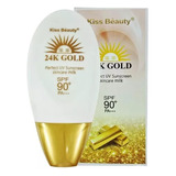 Protector Solar 24k Gold Kiss B - mL a $250