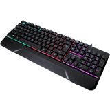 Teclado Gamer Balamrush Alambrico Iluminacion Led Apolo