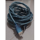 Cable Usb Mallado 4.50mts 2.0 Hembra Macho Alargue Extenso